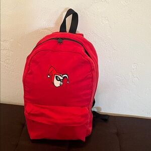#1031+ Red Backpack with Character Logo